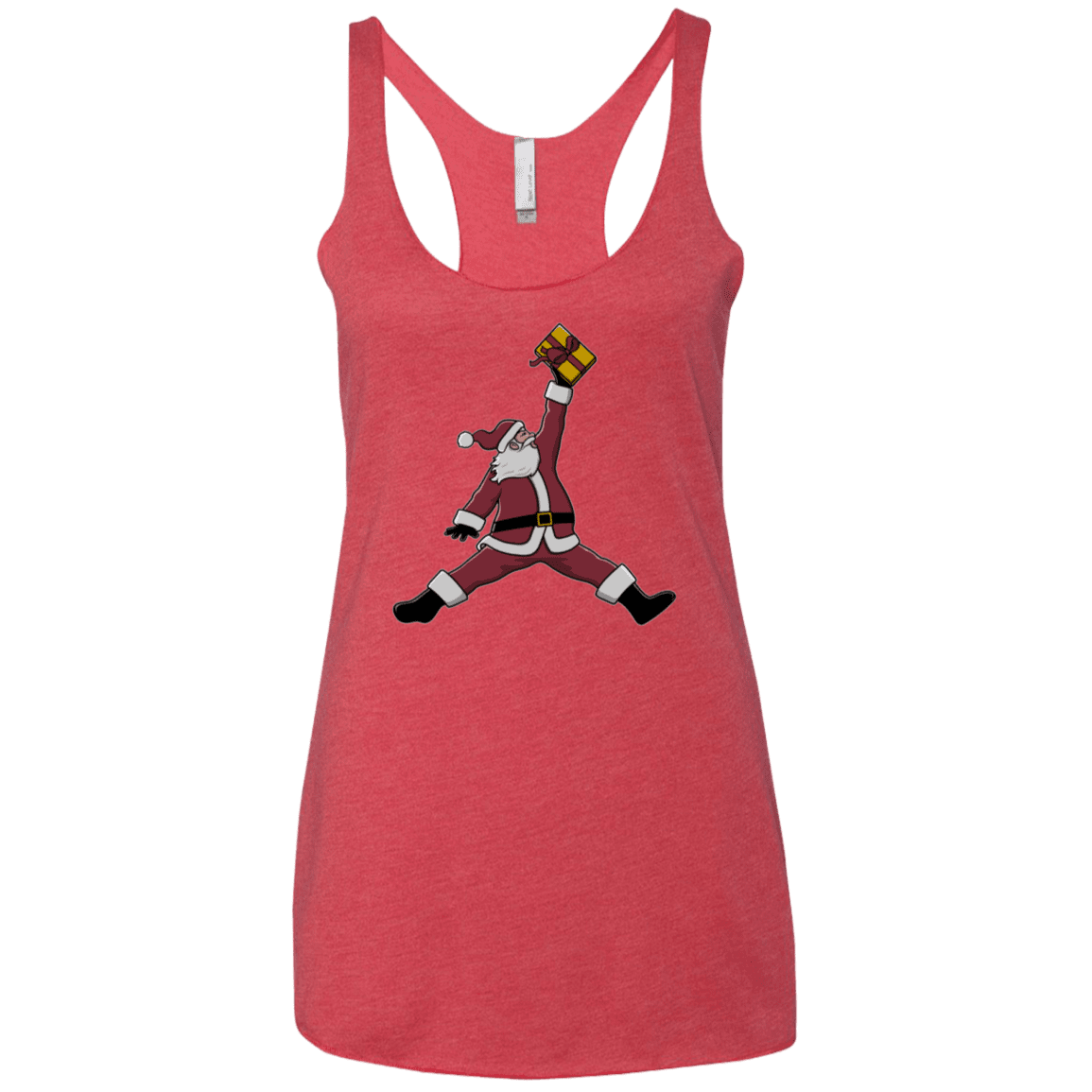 T-Shirts Vintage Red / X-Small Air Santa Women's Triblend Racerback Tank
