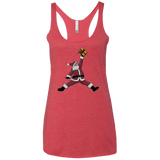 T-Shirts Vintage Red / X-Small Air Santa Women's Triblend Racerback Tank