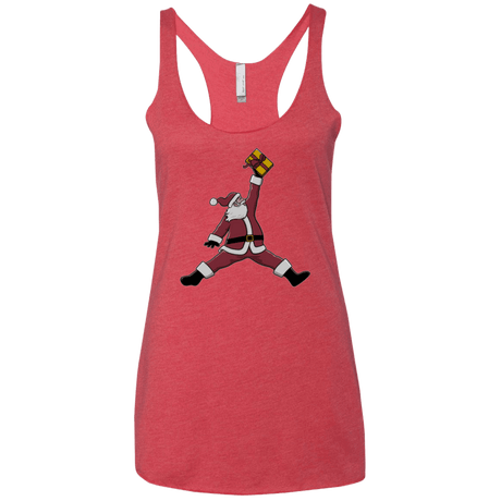T-Shirts Vintage Red / X-Small Air Santa Women's Triblend Racerback Tank