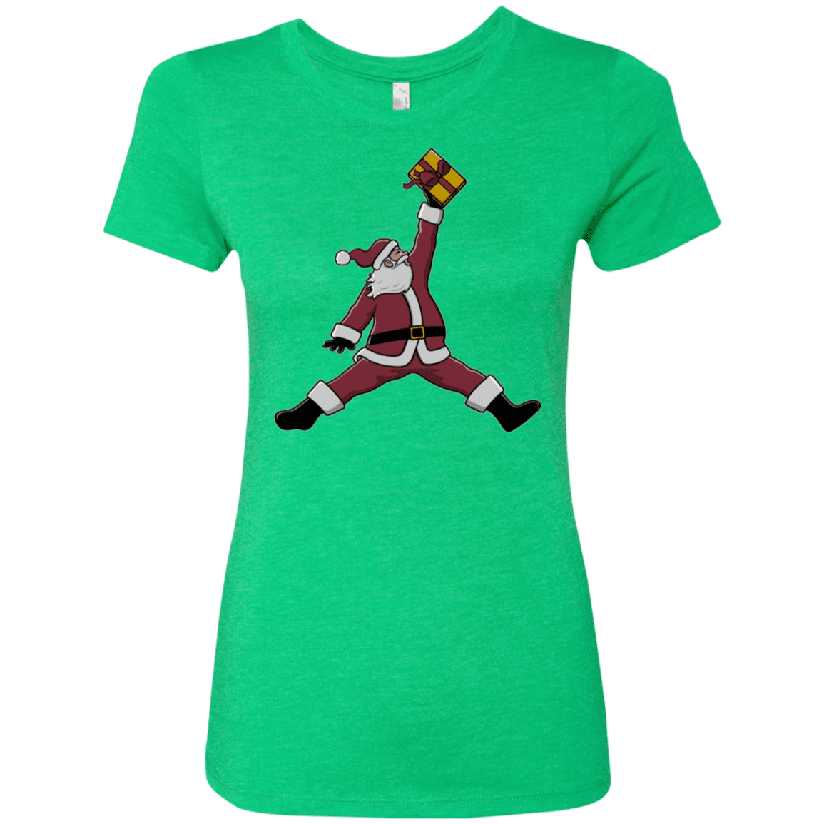 T-Shirts Envy / S Air Santa Women's Triblend T-Shirt