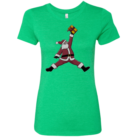 T-Shirts Envy / S Air Santa Women's Triblend T-Shirt