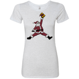 T-Shirts Heather White / S Air Santa Women's Triblend T-Shirt