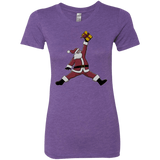 T-Shirts Purple Rush / S Air Santa Women's Triblend T-Shirt