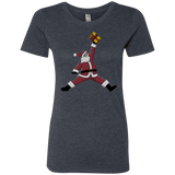 T-Shirts Vintage Navy / S Air Santa Women's Triblend T-Shirt