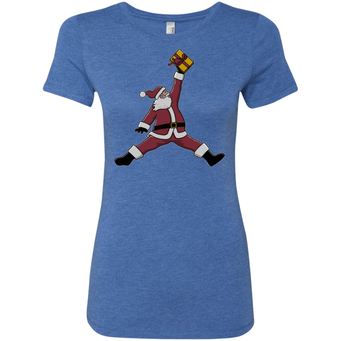 T-Shirts Vintage Royal / S Air Santa Women's Triblend T-Shirt