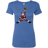 T-Shirts Vintage Royal / S Air Santa Women's Triblend T-Shirt