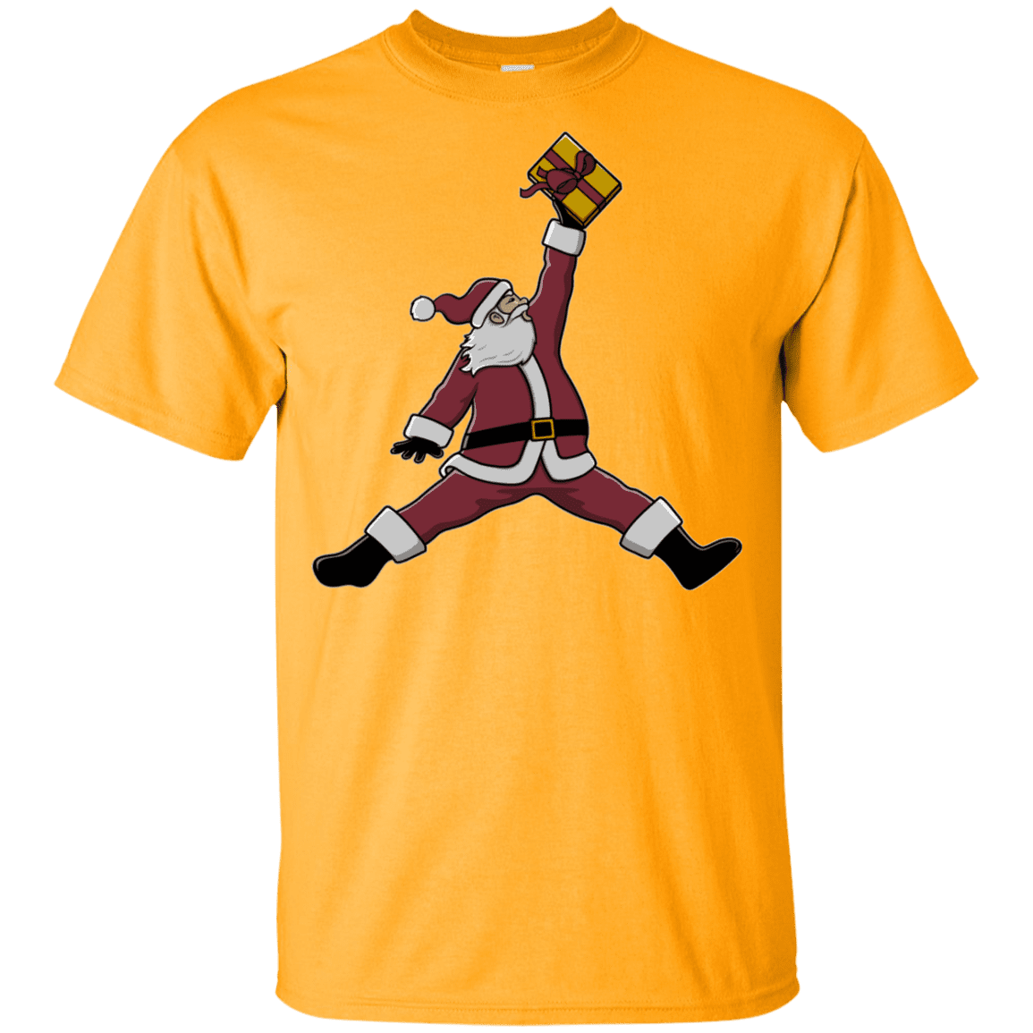 T-Shirts Gold / YXS Air Santa Youth T-Shirt