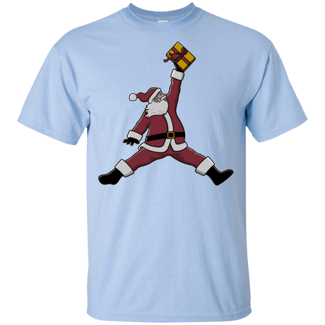 T-Shirts Light Blue / YXS Air Santa Youth T-Shirt