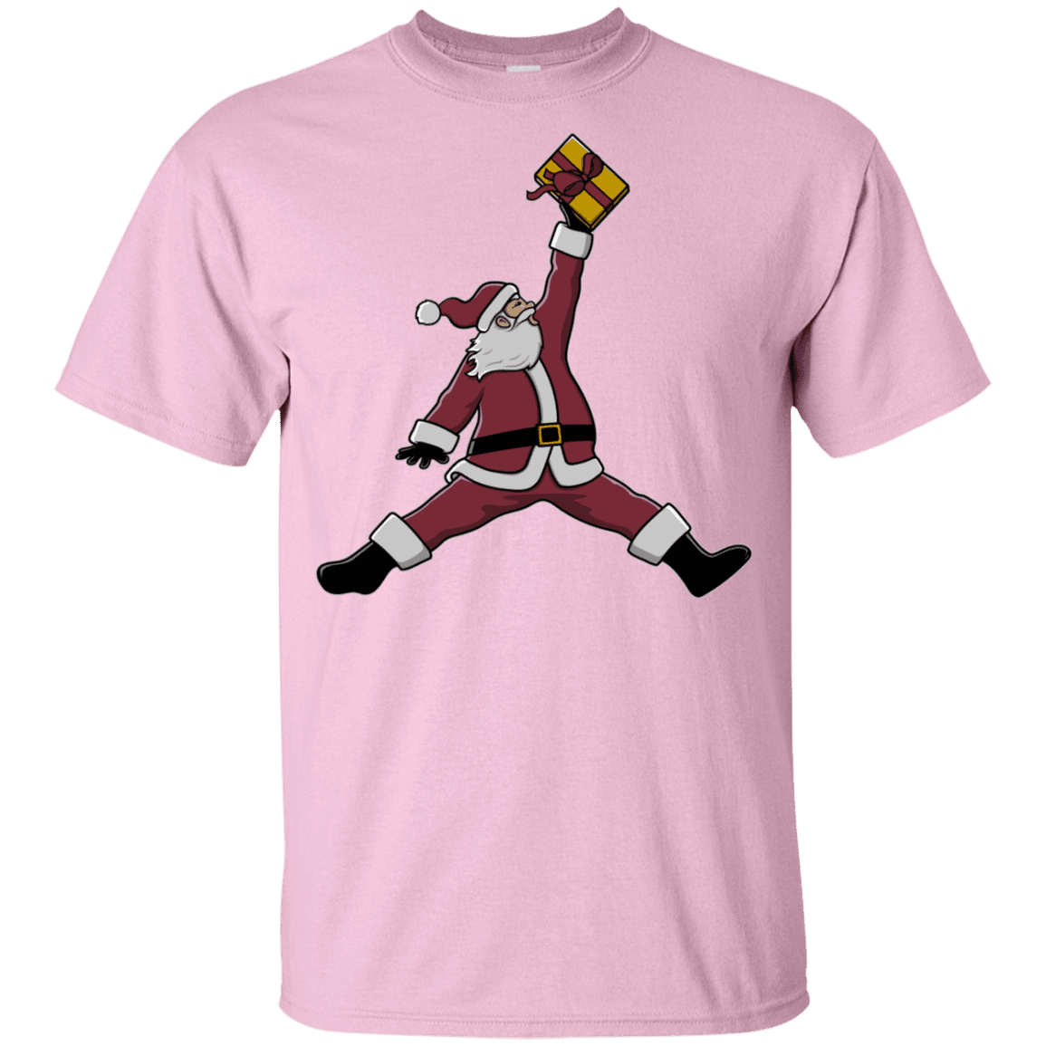 T-Shirts Light Pink / YXS Air Santa Youth T-Shirt