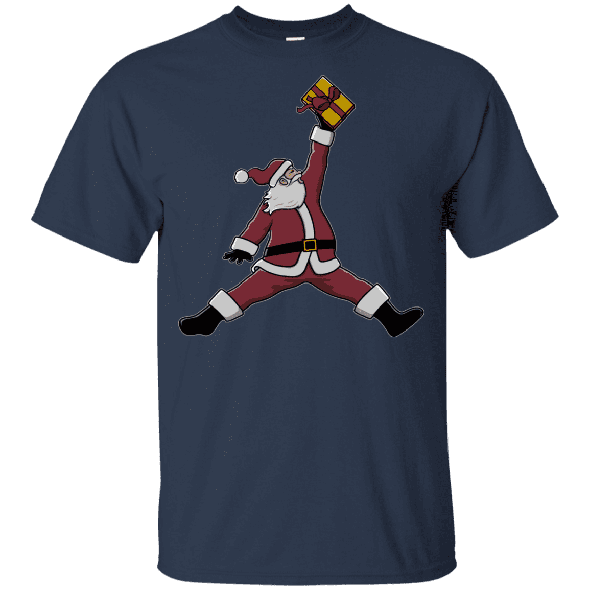 T-Shirts Navy / YXS Air Santa Youth T-Shirt