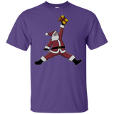 T-Shirts Purple / YXS Air Santa Youth T-Shirt