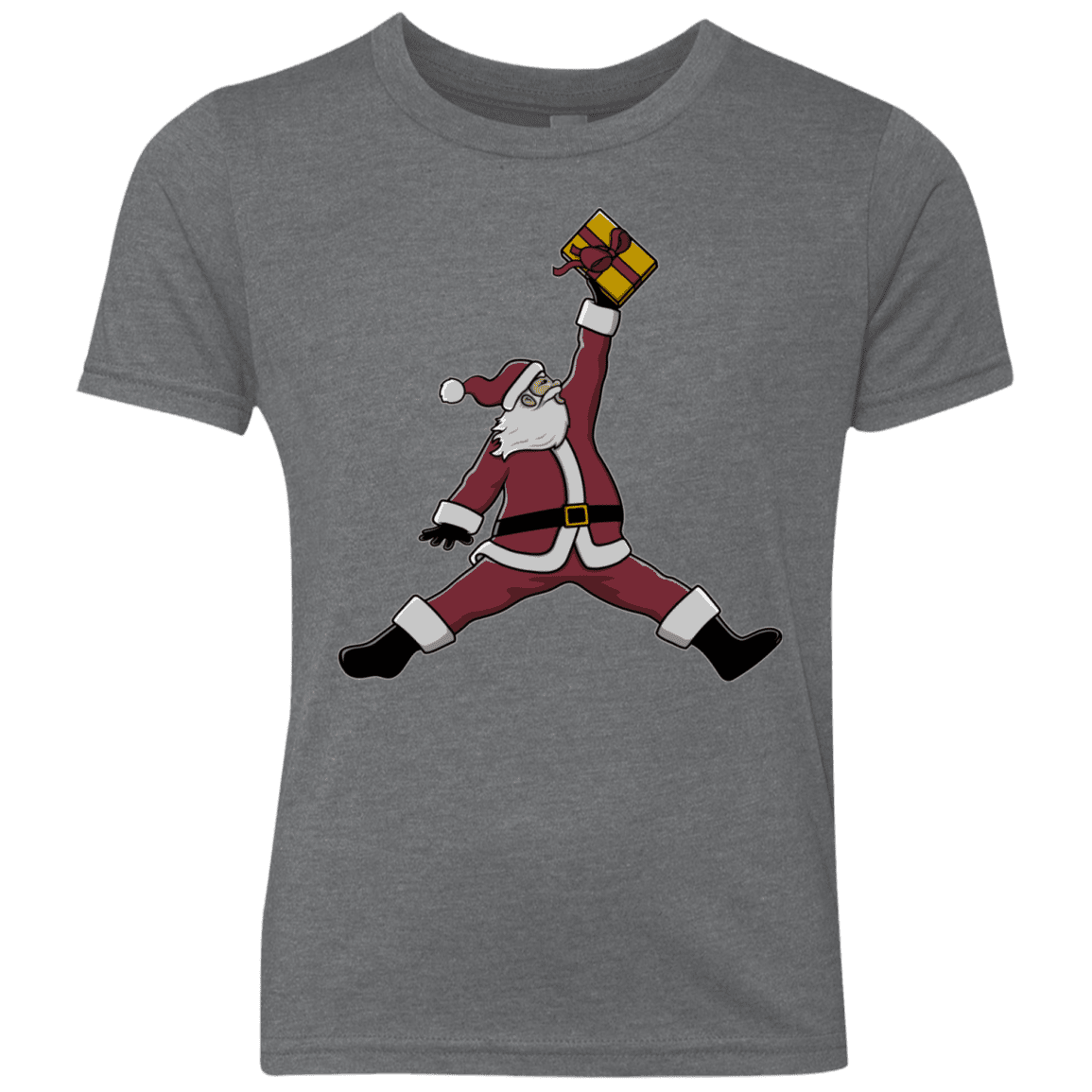 T-Shirts Premium Heather / YXS Air Santa Youth Triblend T-Shirt