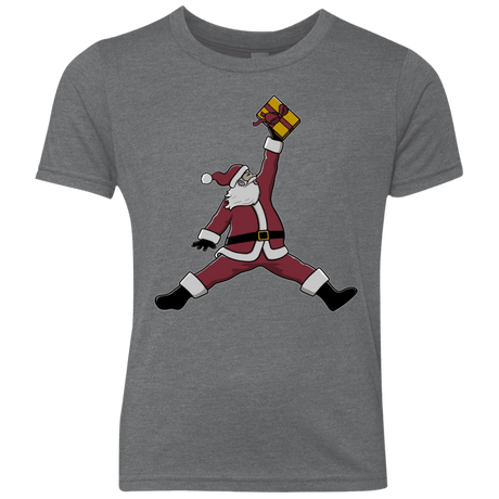 T-Shirts Premium Heather / YXS Air Santa Youth Triblend T-Shirt