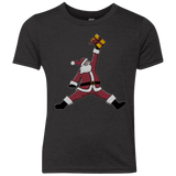 T-Shirts Vintage Black / YXS Air Santa Youth Triblend T-Shirt