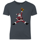 T-Shirts Vintage Navy / YXS Air Santa Youth Triblend T-Shirt