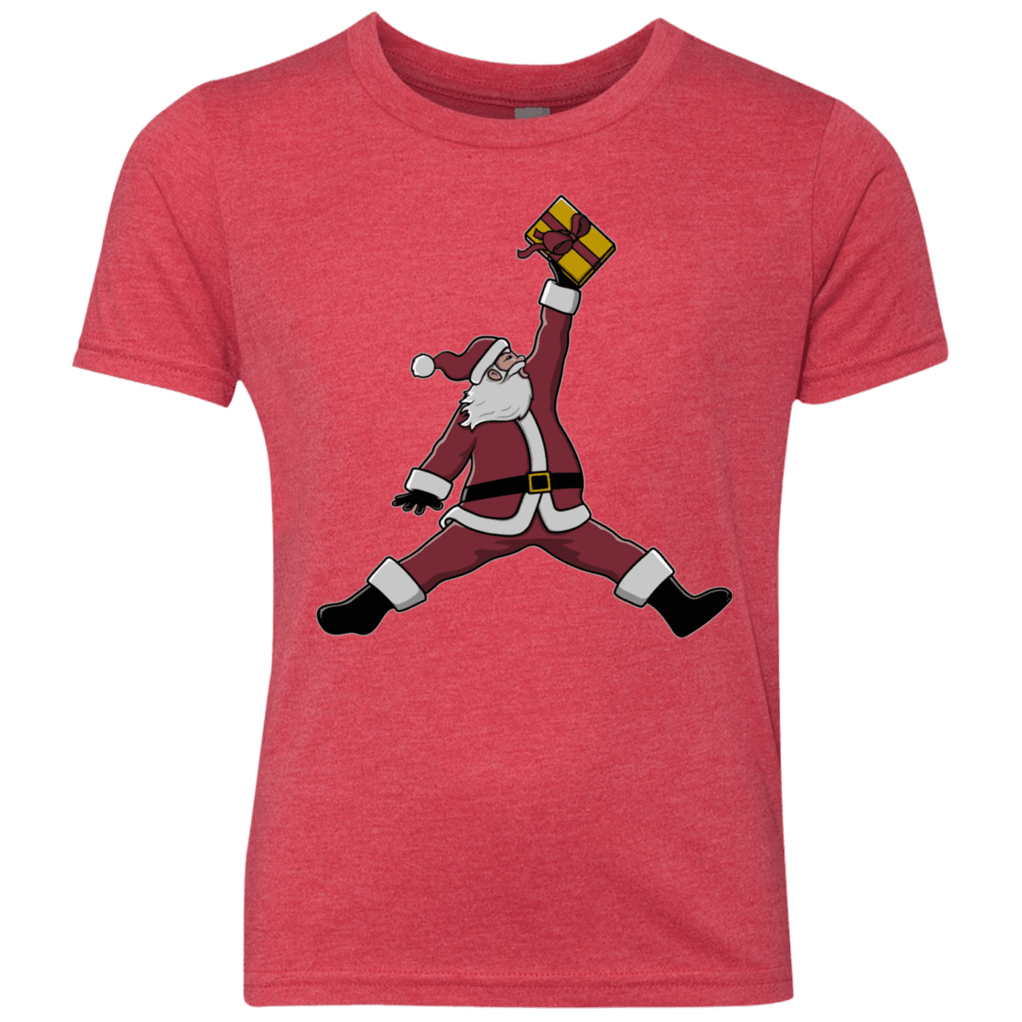 T-Shirts Vintage Red / YXS Air Santa Youth Triblend T-Shirt
