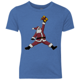 T-Shirts Vintage Royal / YXS Air Santa Youth Triblend T-Shirt