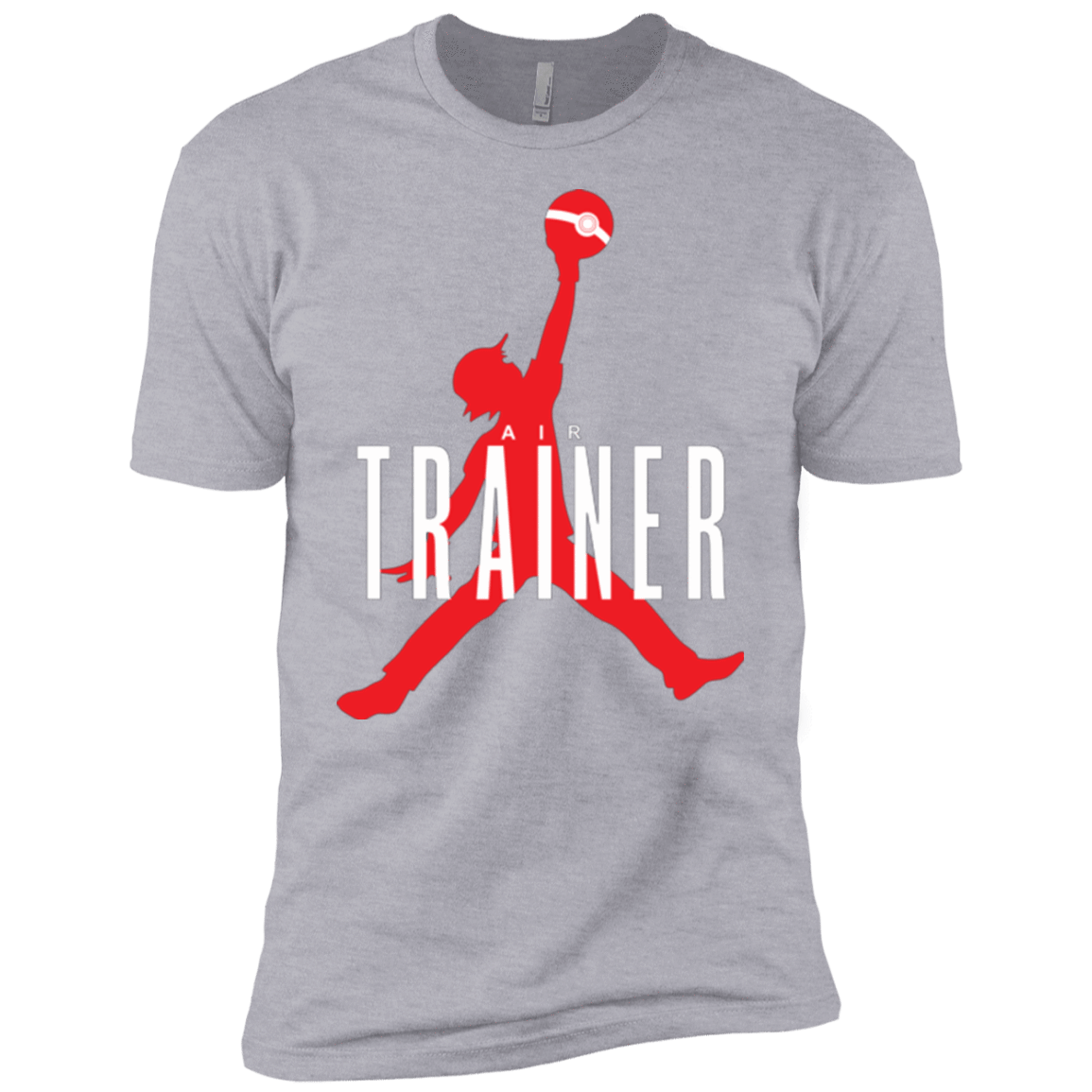 T-Shirts Heather Grey / YXS Air Trainer Boys Premium T-Shirt