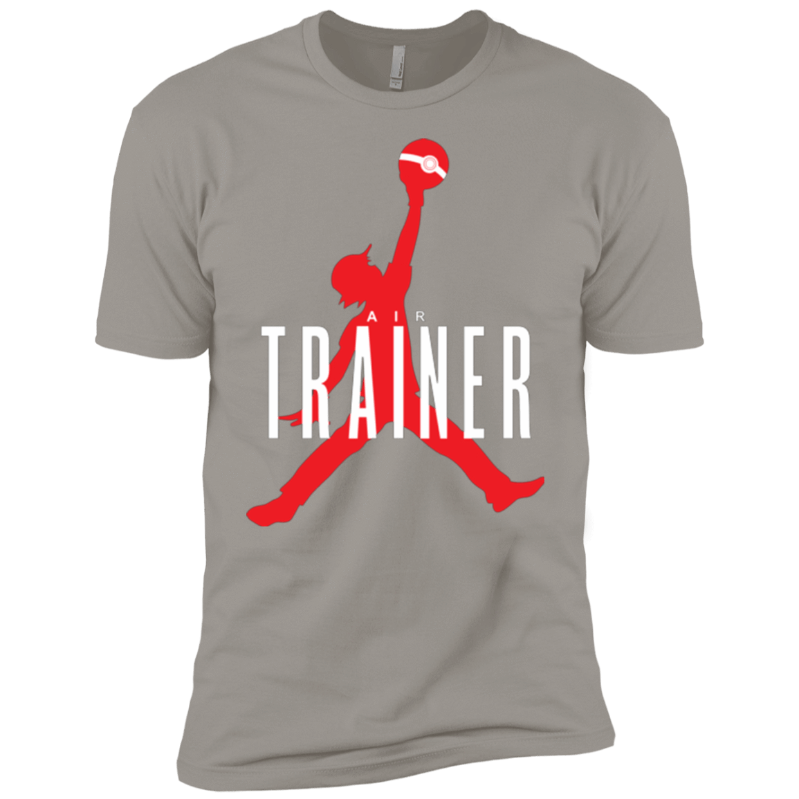 T-Shirts Light Grey / YXS Air Trainer Boys Premium T-Shirt