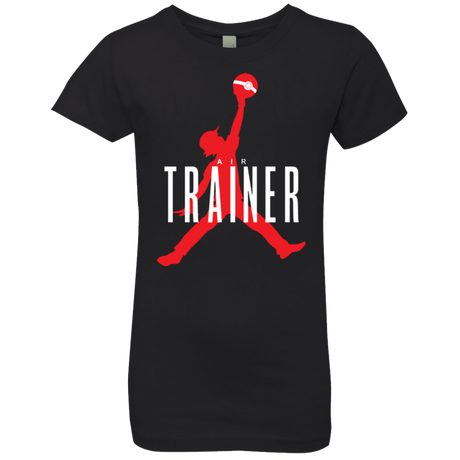 T-Shirts Black / YXS Air Trainer Girls Premium T-Shirt