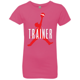 T-Shirts Hot Pink / YXS Air Trainer Girls Premium T-Shirt