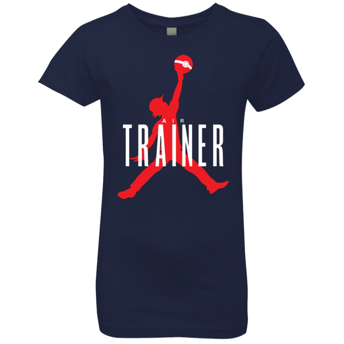 T-Shirts Midnight Navy / YXS Air Trainer Girls Premium T-Shirt