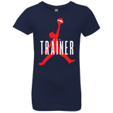 T-Shirts Midnight Navy / YXS Air Trainer Girls Premium T-Shirt