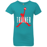 T-Shirts Tahiti Blue / YXS Air Trainer Girls Premium T-Shirt