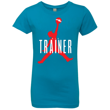 T-Shirts Turquoise / YXS Air Trainer Girls Premium T-Shirt