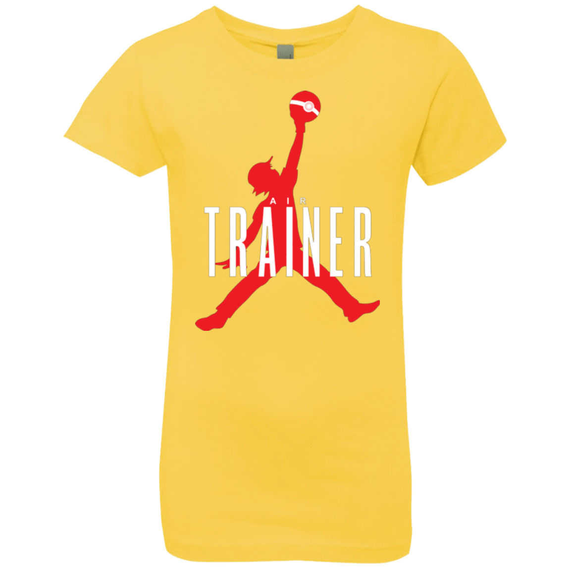 T-Shirts Vibrant Yellow / YXS Air Trainer Girls Premium T-Shirt