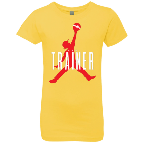 T-Shirts Vibrant Yellow / YXS Air Trainer Girls Premium T-Shirt
