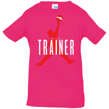 T-Shirts Hot Pink / 6 Months Air Trainer Infant Premium T-Shirt