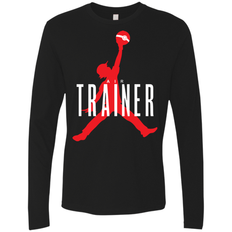 T-Shirts Black / Small Air Trainer Men's Premium Long Sleeve