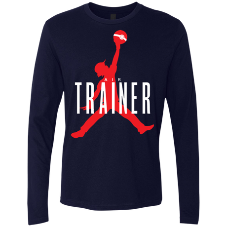 T-Shirts Midnight Navy / Small Air Trainer Men's Premium Long Sleeve