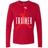 T-Shirts Red / Small Air Trainer Men's Premium Long Sleeve