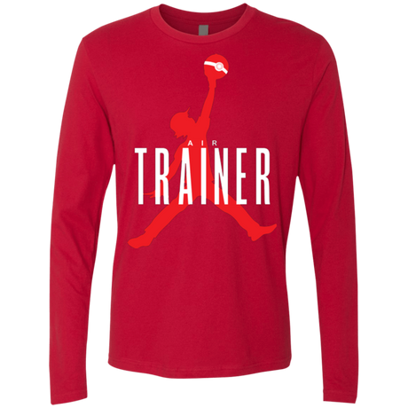 T-Shirts Red / Small Air Trainer Men's Premium Long Sleeve