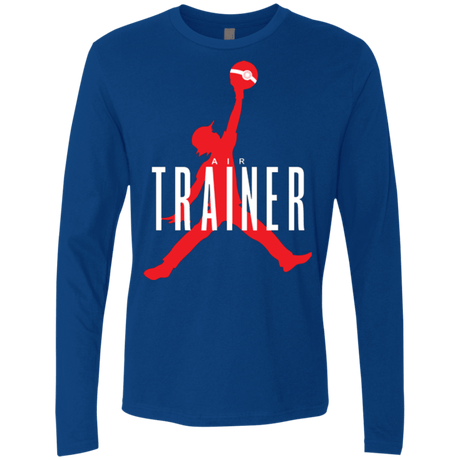 T-Shirts Royal / Small Air Trainer Men's Premium Long Sleeve