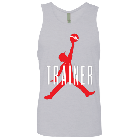 T-Shirts Heather Grey / Small Air Trainer Men's Premium Tank Top
