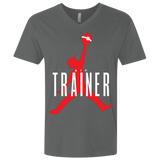 T-Shirts Heavy Metal / X-Small Air Trainer Men's Premium V-Neck