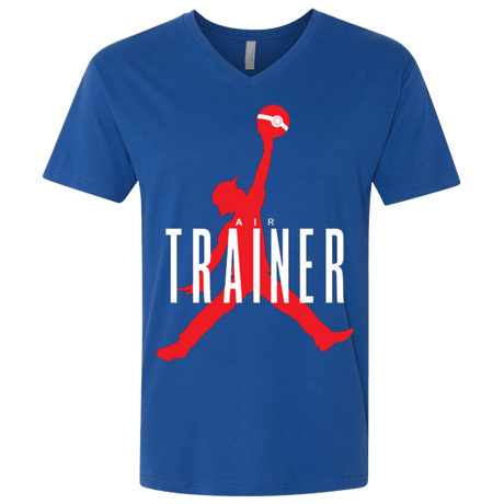 T-Shirts Royal / X-Small Air Trainer Men's Premium V-Neck