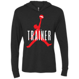 T-Shirts Vintage Black / X-Small Air Trainer Triblend Long Sleeve Hoodie Tee