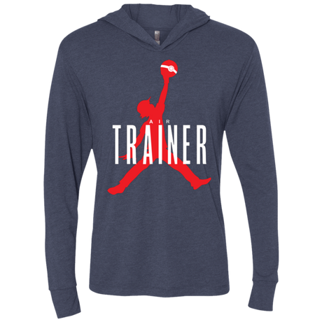 T-Shirts Vintage Navy / X-Small Air Trainer Triblend Long Sleeve Hoodie Tee