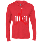 T-Shirts Vintage Red / X-Small Air Trainer Triblend Long Sleeve Hoodie Tee