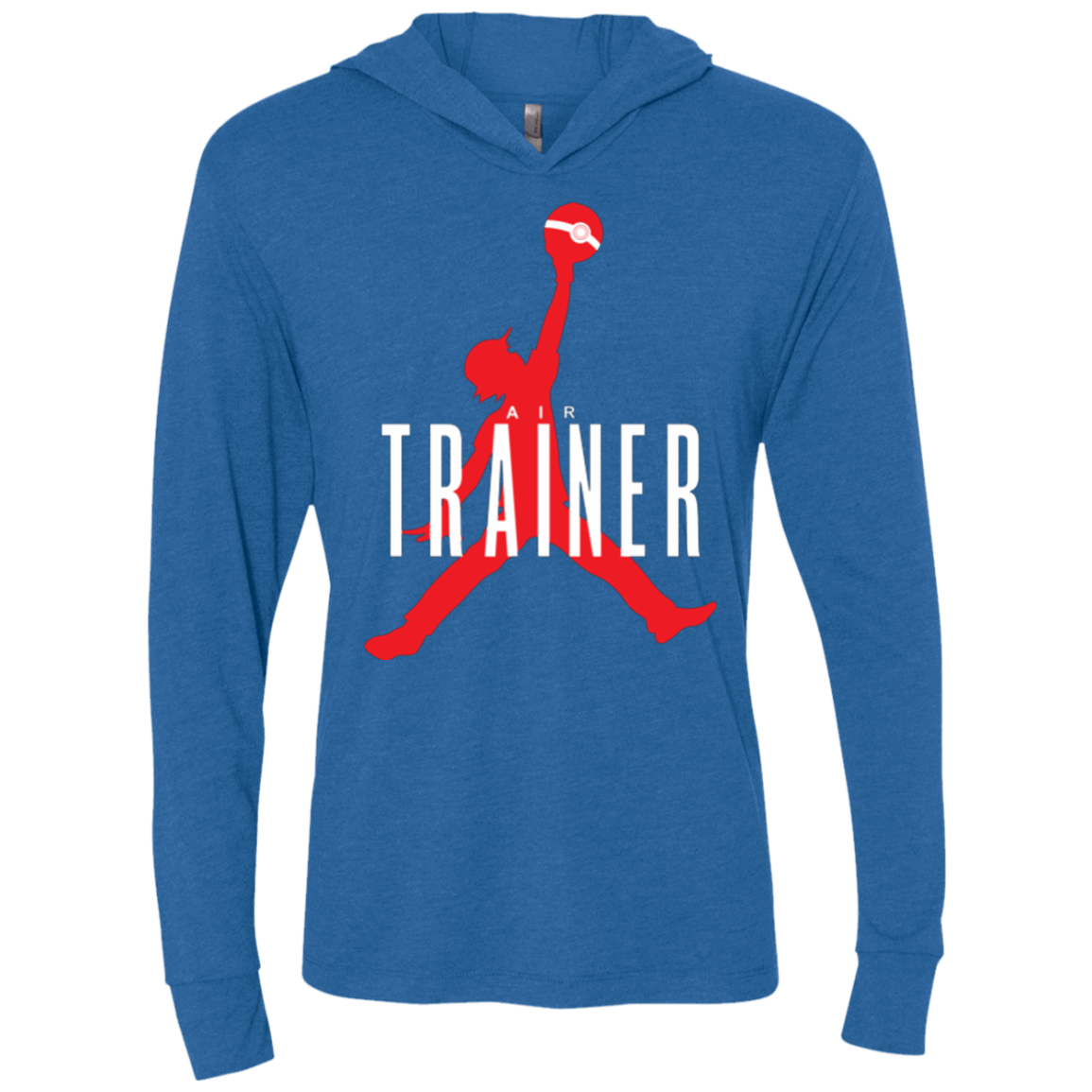 T-Shirts Vintage Royal / X-Small Air Trainer Triblend Long Sleeve Hoodie Tee