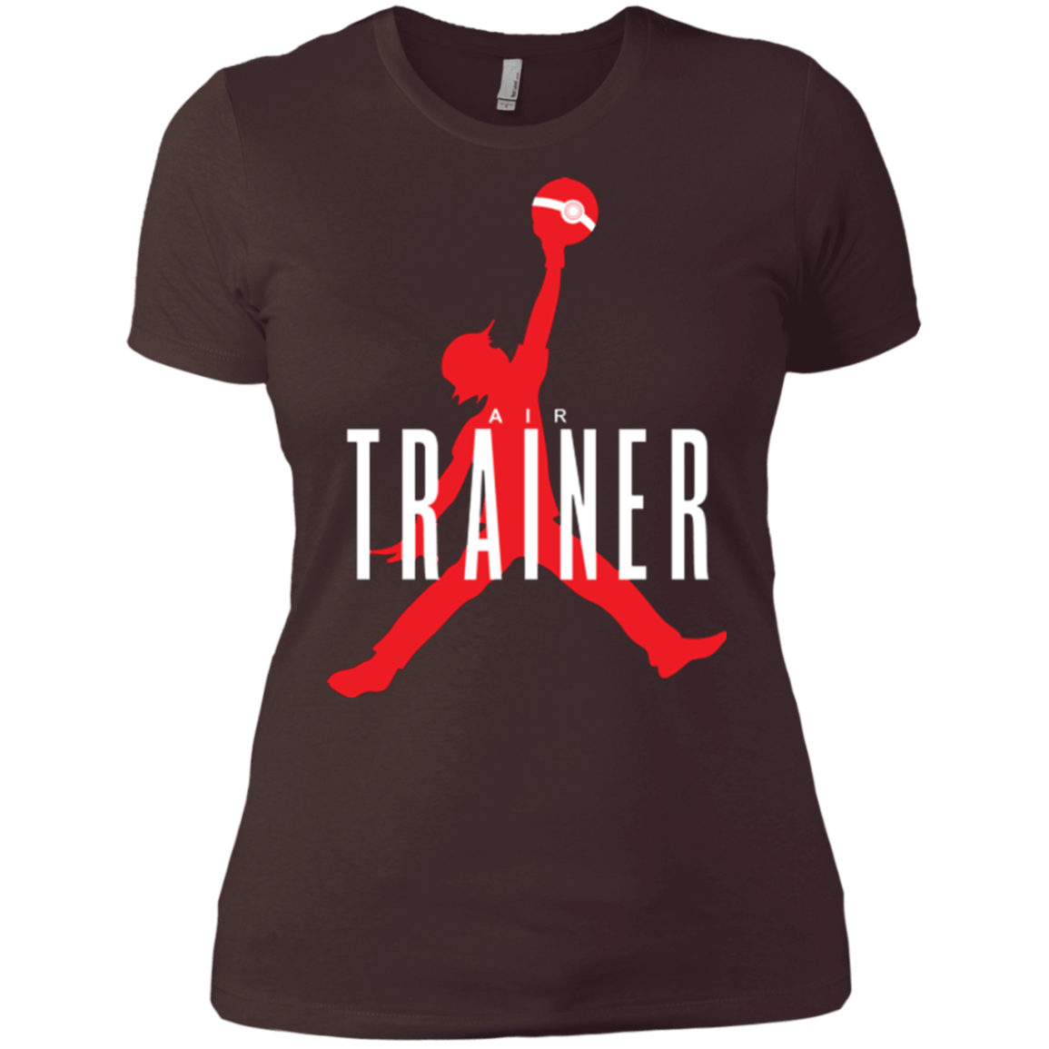 T-Shirts Dark Chocolate / X-Small Air Trainer Women's Premium T-Shirt