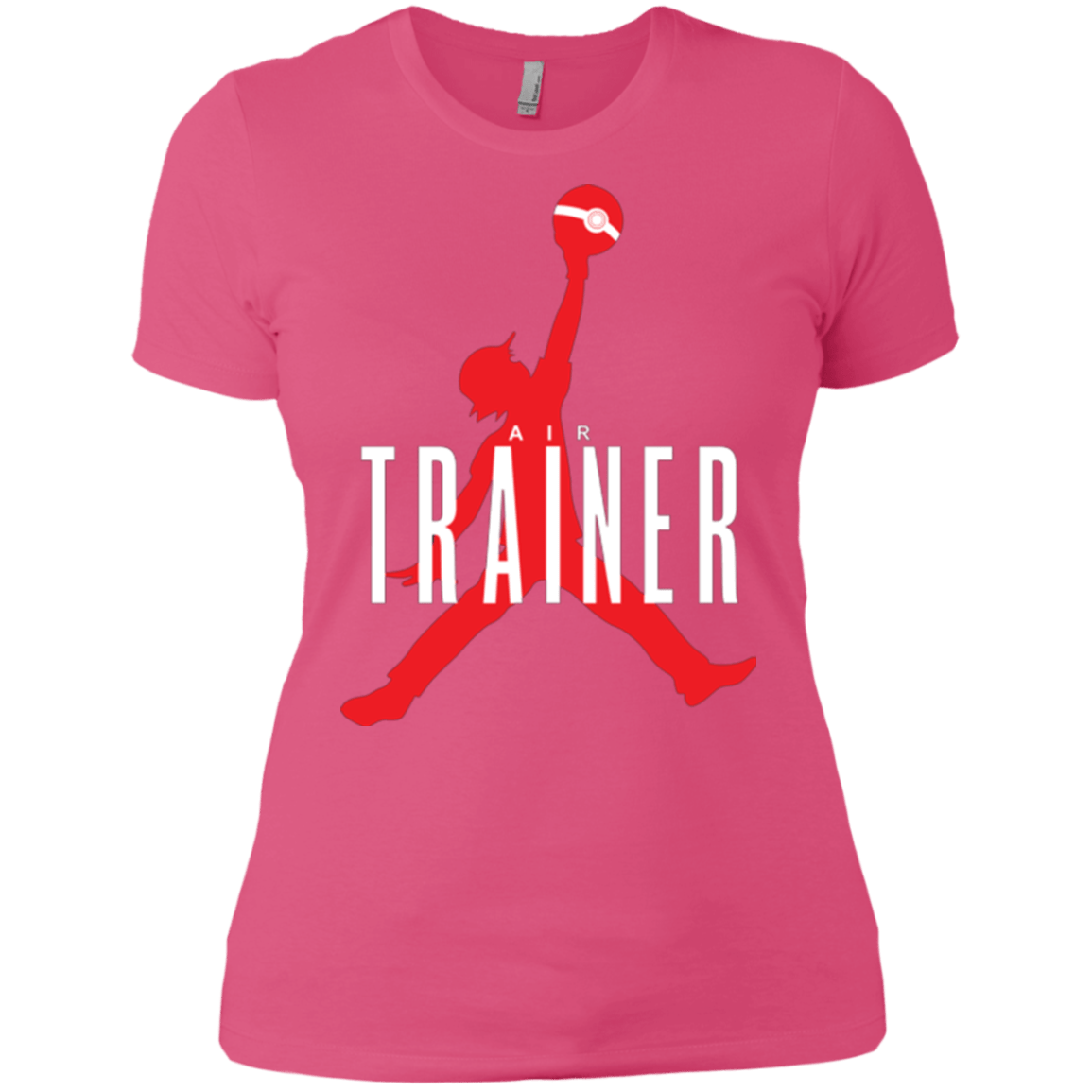 T-Shirts Hot Pink / X-Small Air Trainer Women's Premium T-Shirt