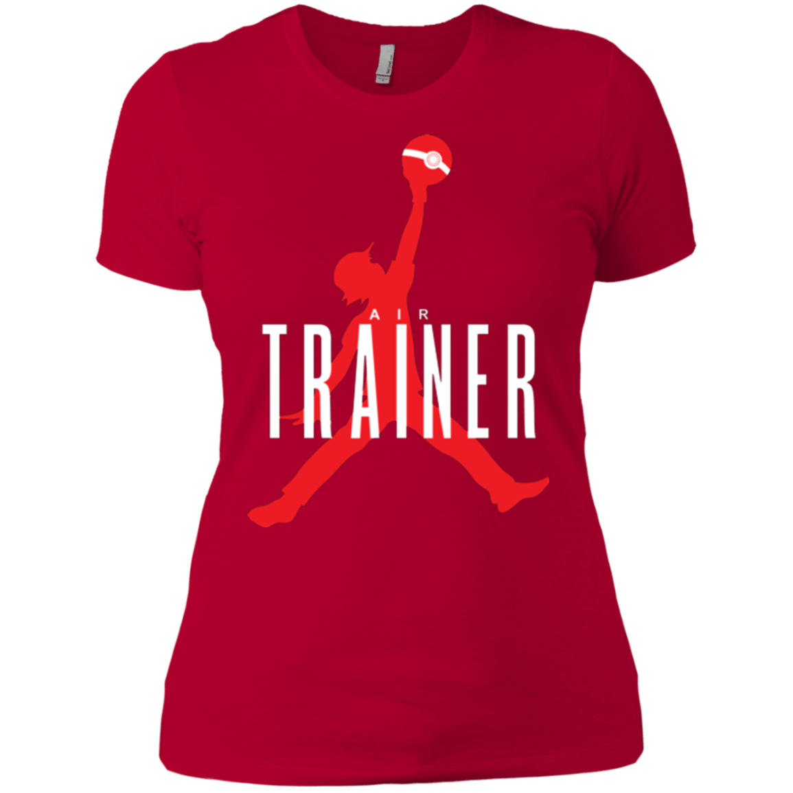 T-Shirts Red / X-Small Air Trainer Women's Premium T-Shirt