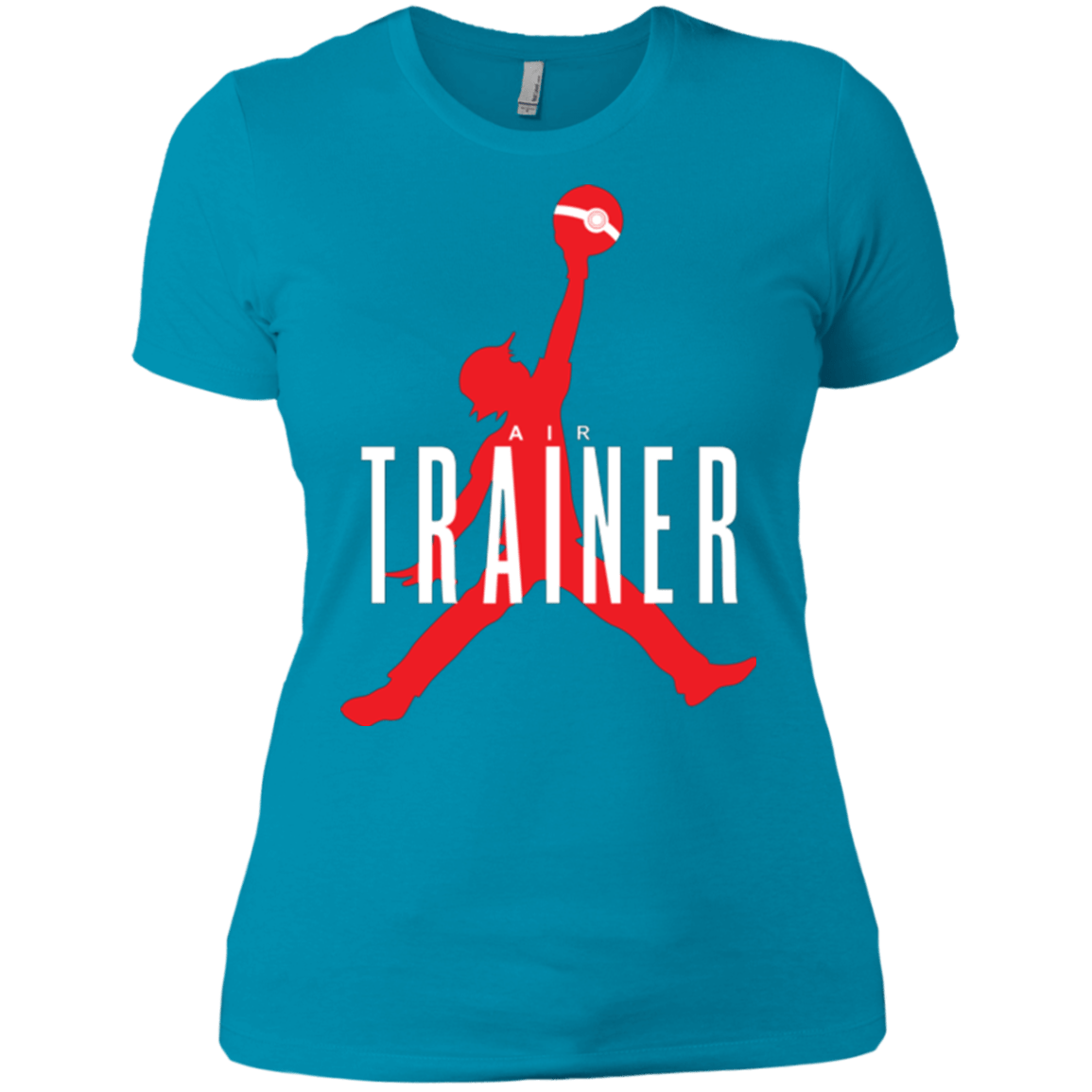 T-Shirts Turquoise / X-Small Air Trainer Women's Premium T-Shirt