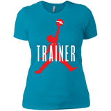 T-Shirts Turquoise / X-Small Air Trainer Women's Premium T-Shirt