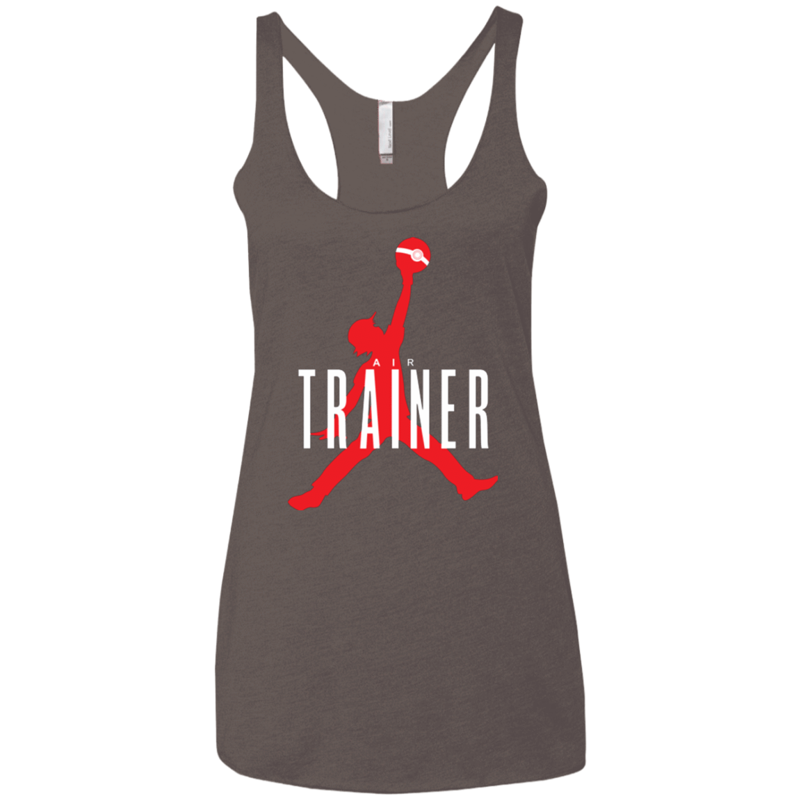 T-Shirts Macchiato / X-Small Air Trainer Women's Triblend Racerback Tank